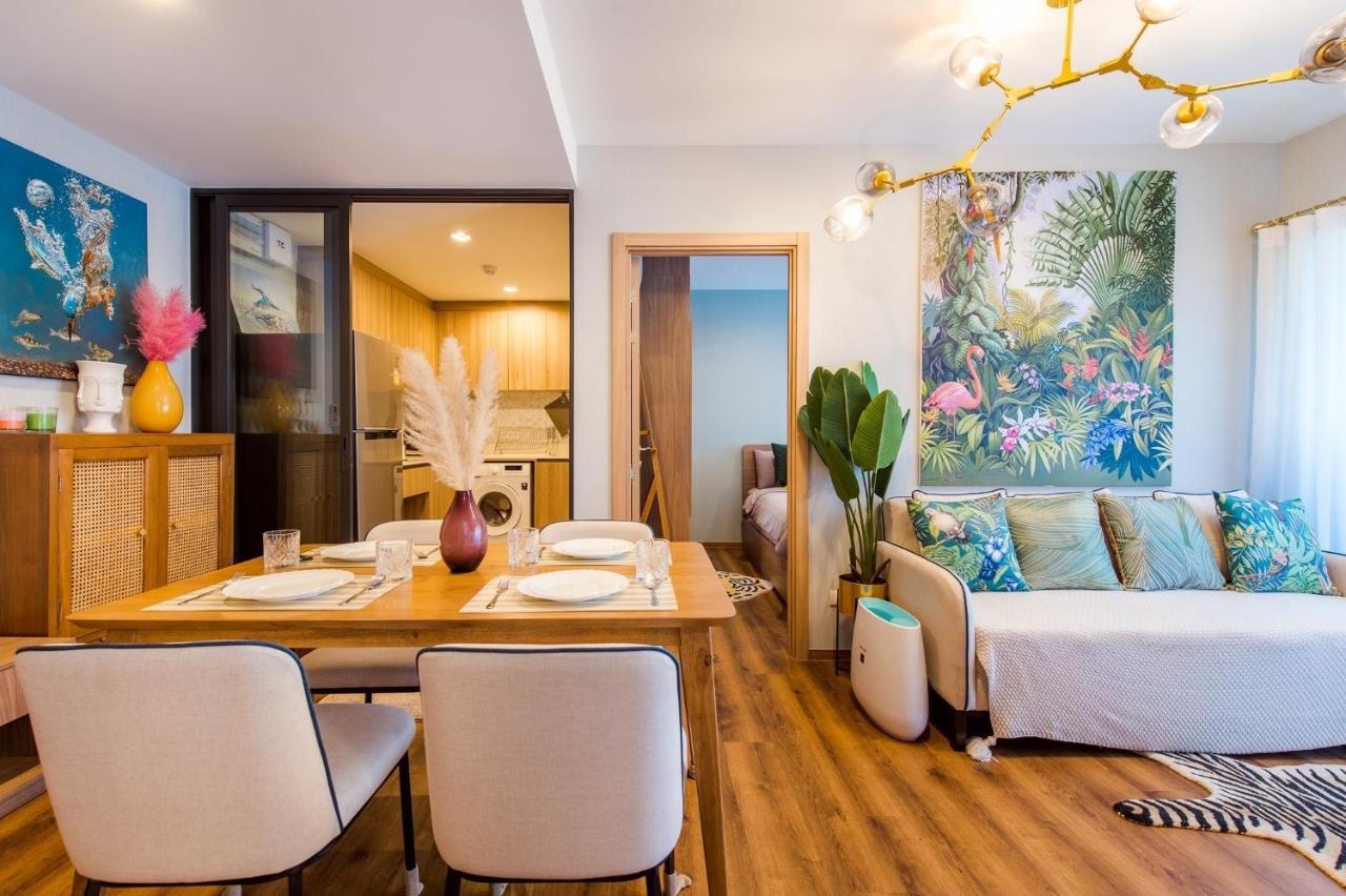 2BR Designer's villa at La Habana Huahin Bagian luar foto