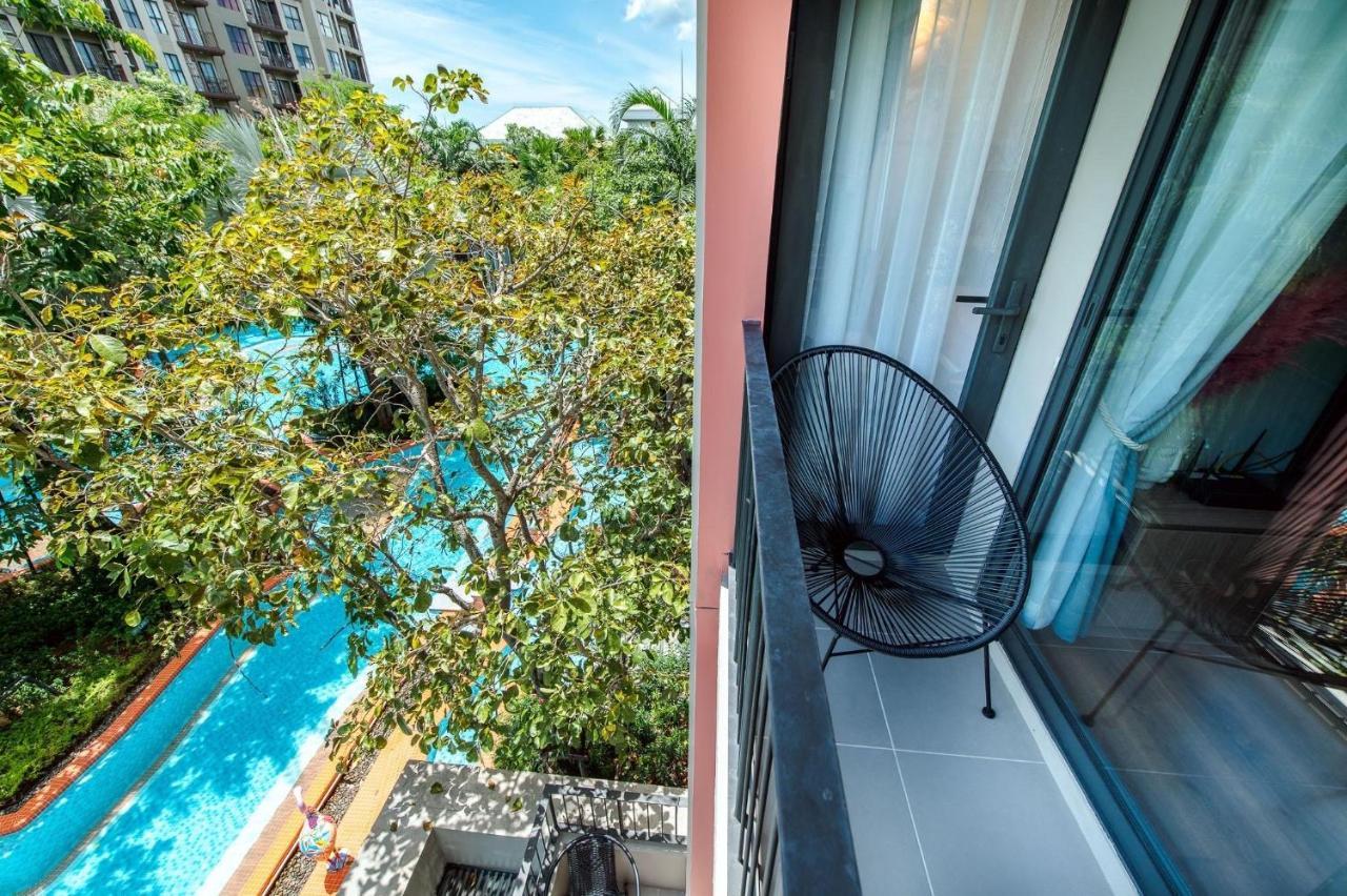 2BR Designer's villa at La Habana Huahin Bagian luar foto